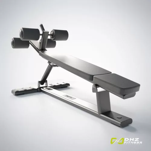 DHZ Fitness | Benches, Fusion Pro, E7037, Belly, FUSION PRO - Decline Abdominal Bench-