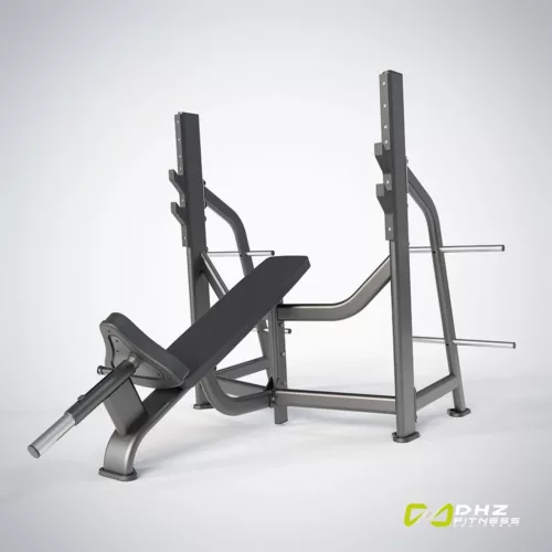 DHZ Fitness | Benches, Fusion Pro, E7042, Chest, FUSION PRO - Olympic Bench Incline-