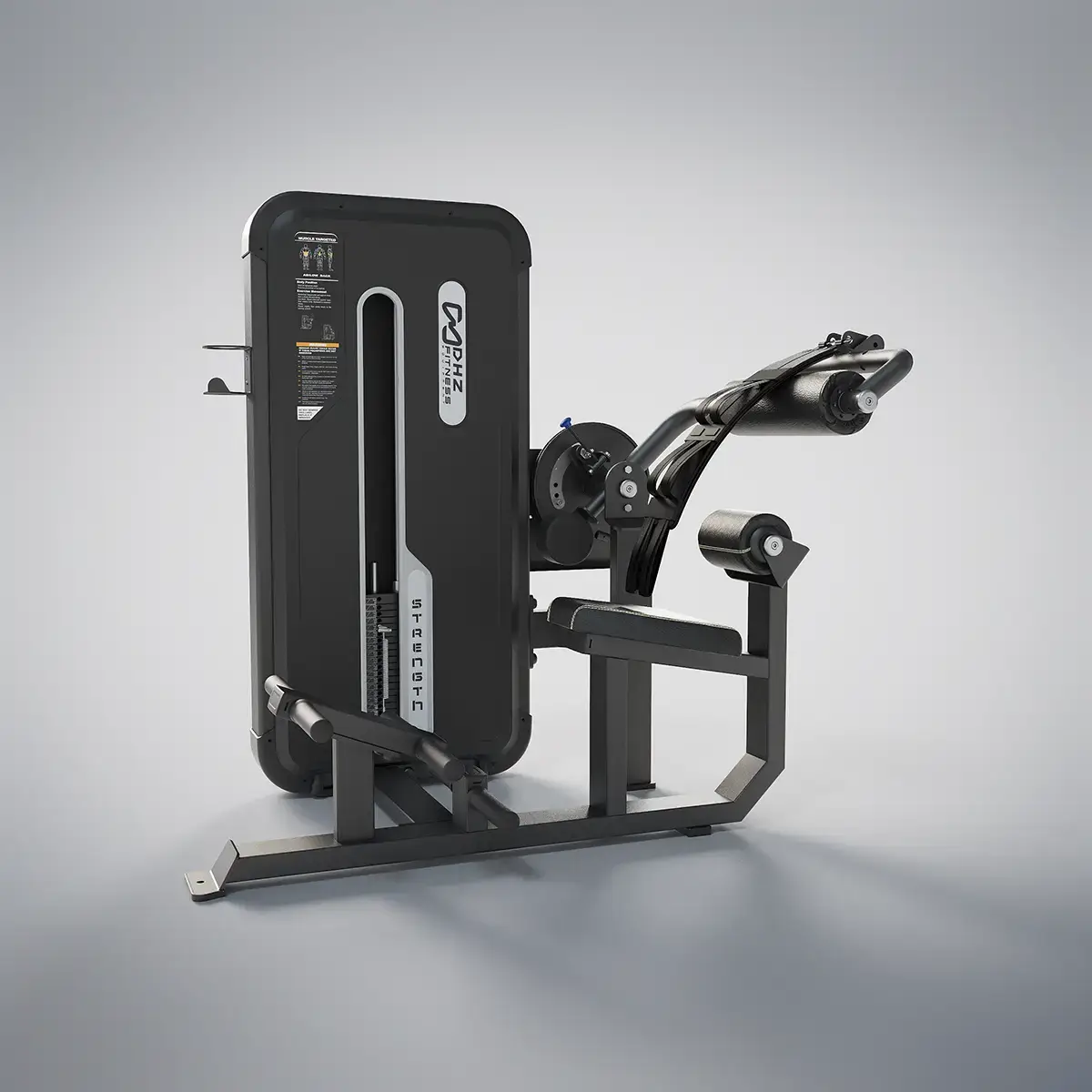 DHZ Fitness | Strength equipment, Evost 2, Evost II, A3088, abdomen, back, DUAL, EVOST II - Abdominal Isolator & Back Extension -