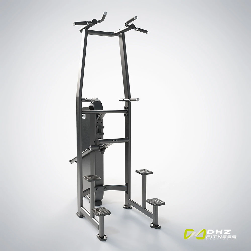 DHZ Fitness | Strength Equipment, Fusion Pro, E7009, Chest, Back, DUAL, FUSION PRO - DUAL Dip Chin Assist-