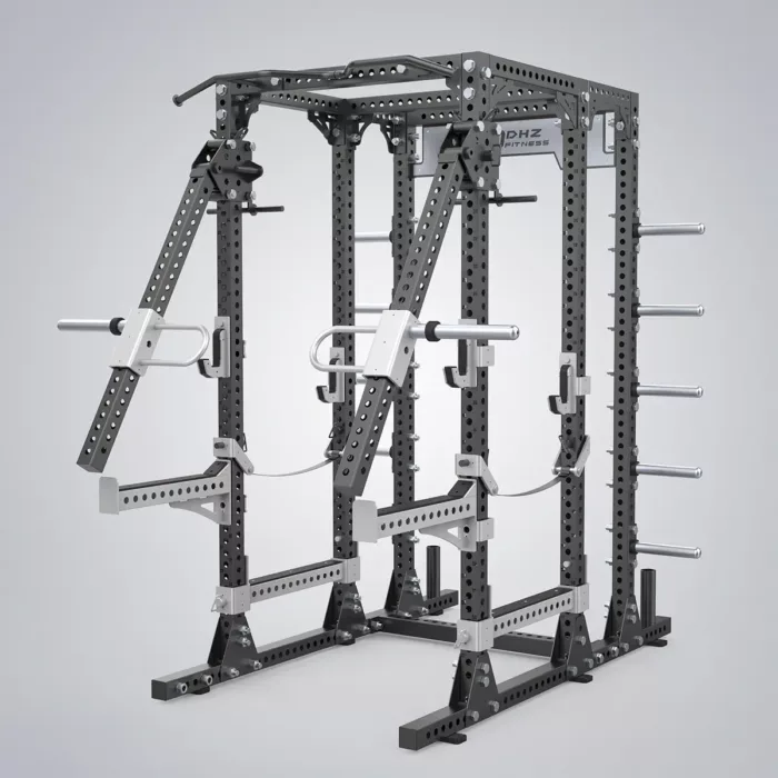 DHZ Fitness | Racks, E6212, CROSSTRAINING - Lever Arm Powerrack -