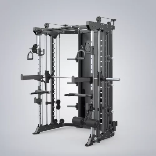 DHZ Fitness | Racks, E6247, DUAL, CROSSTRAINING - functional smith machine all in one machine -