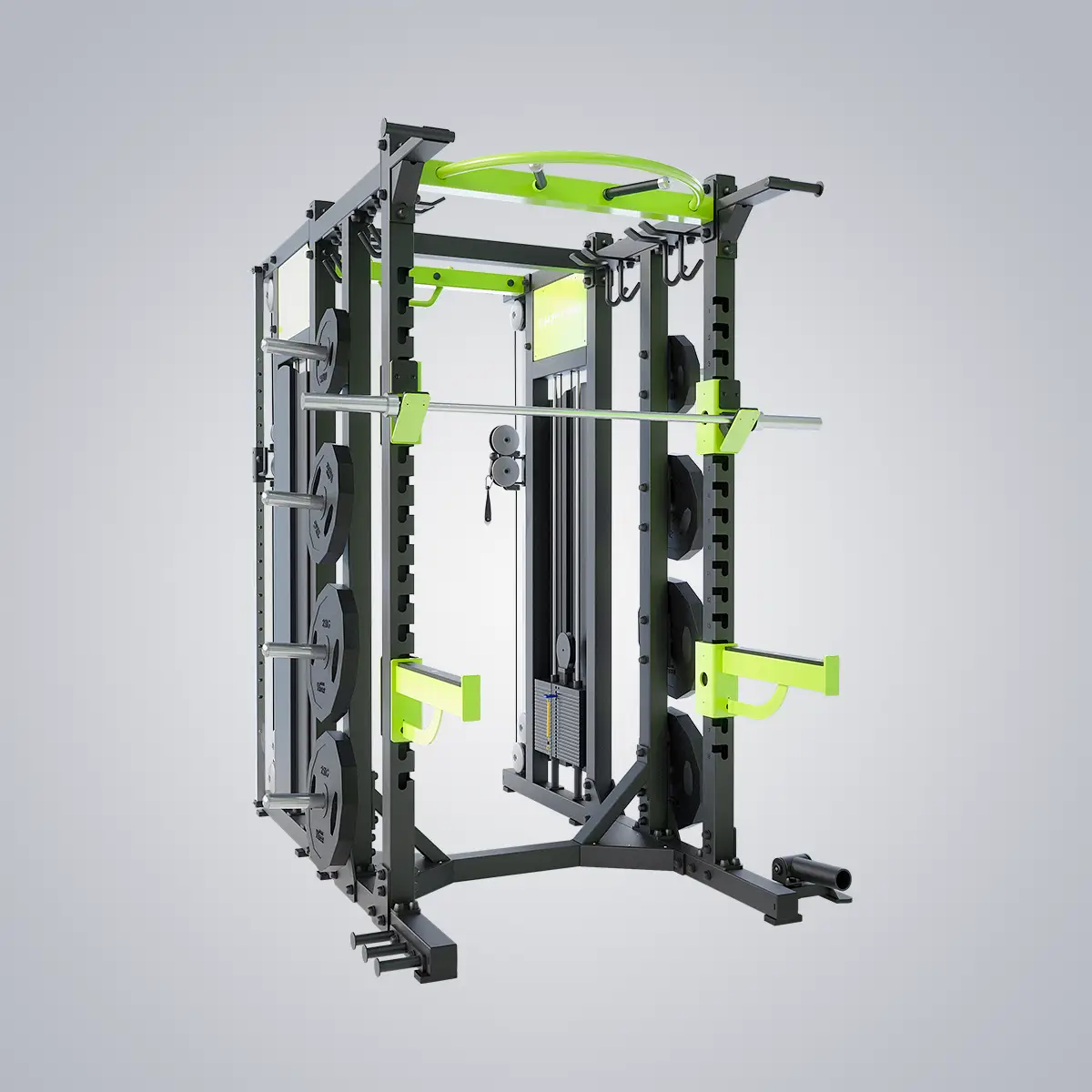 DHZ Fitness | Racks, E6222, DUAL, CROSSTRAINING - powerrack cable cross-